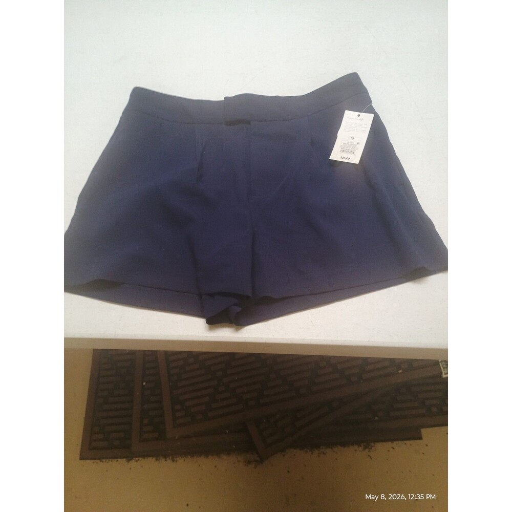 A New Day Responsible Style Women’s Mood Ring Blue High Rise Shorts Size 10